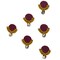 Marathi Bindi Favor, Moon Bridal Shower Favor, Indian Wedding Favors, Haldi Favors, Indian Favors, Mahila Sangeet Favor, Mehandi Favors, Puja Favors, Sangeet Favors, Shaadi Favors,